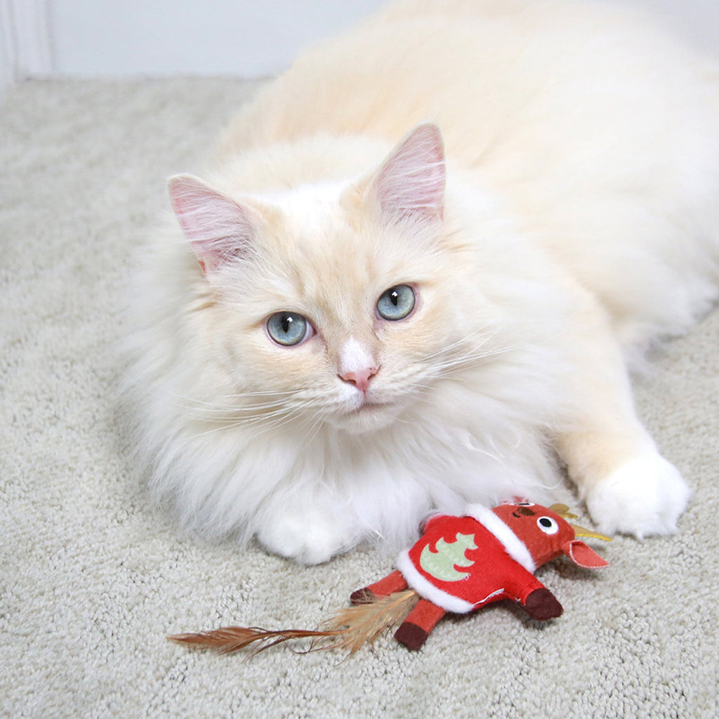 Mad Cat Ugly Sweater Stuffer Reindeer