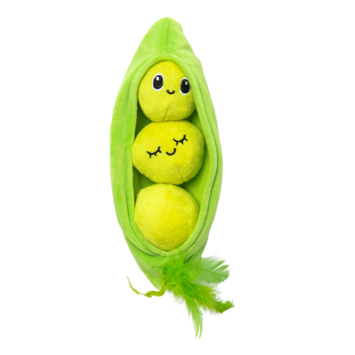 Quirky Kitty Pea Pawd Kicker – Large Catnip Cat Kicker Toy