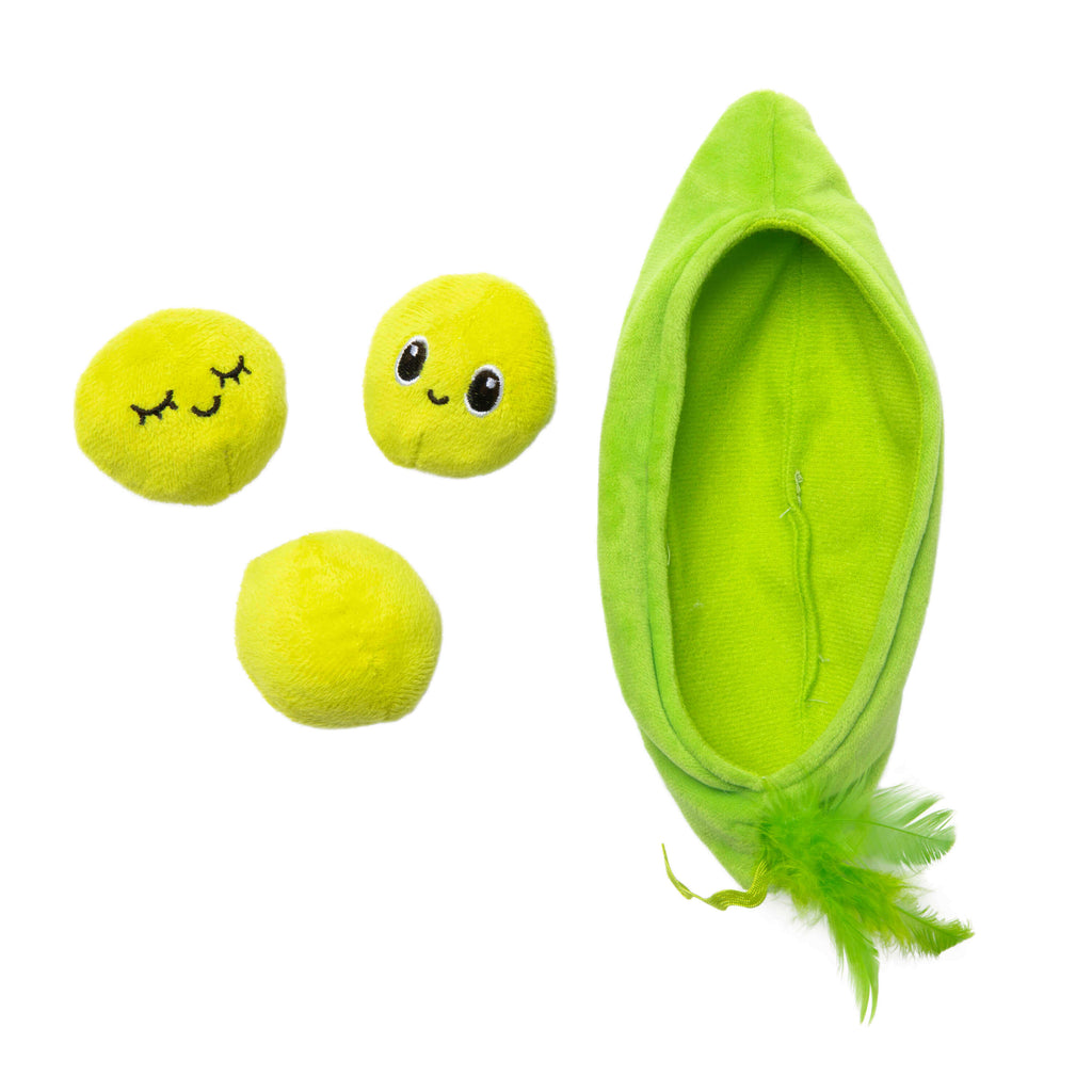Quirky Kitty Pea Pawd Kicker – Large Catnip Cat Kicker Toy