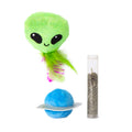Quirky Kitty Space Adventure Refillable Catnip Toy 2-Pack