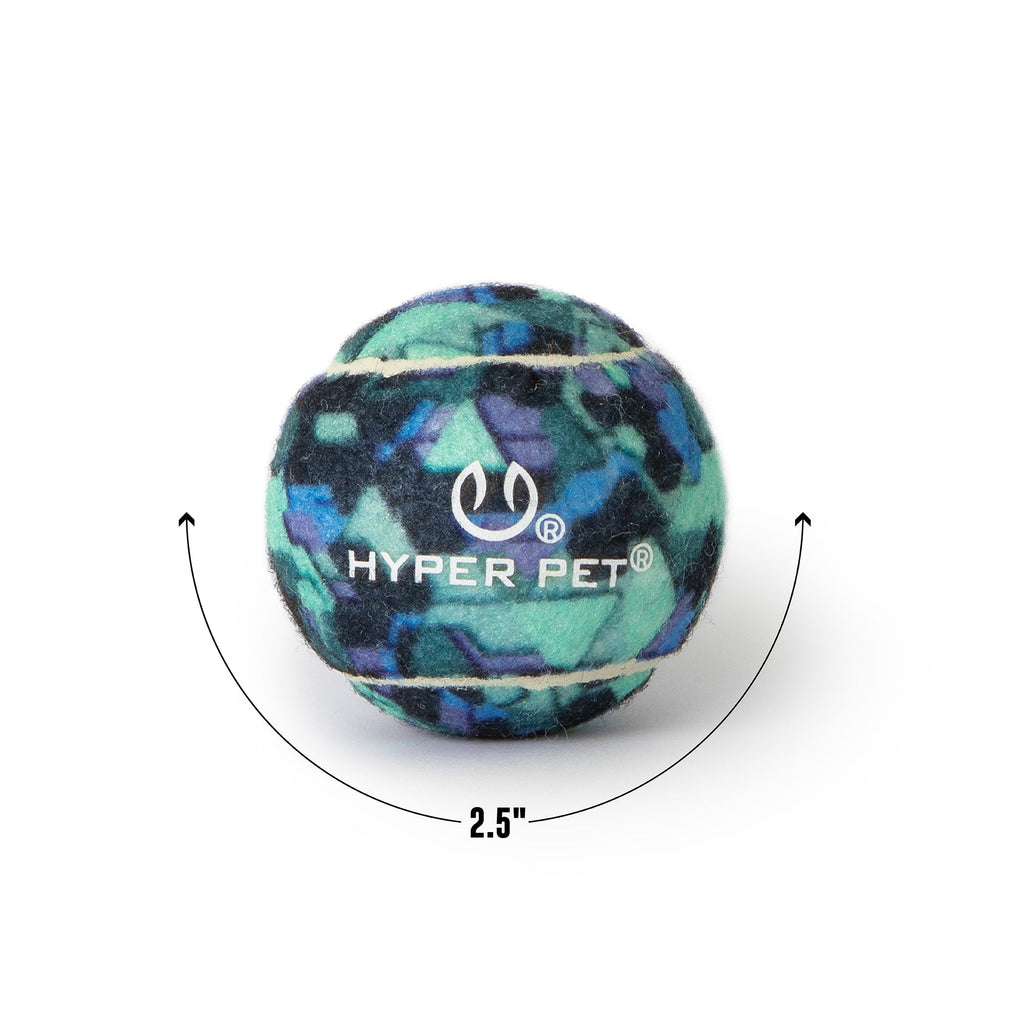 Hyper Pet Camo Tennis Ball 4 Pack