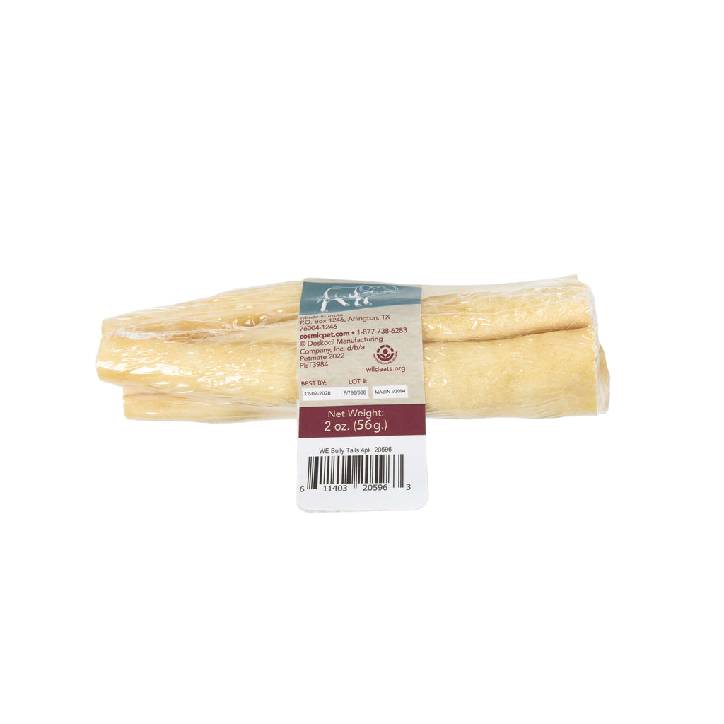 Wild Eats Small Bully Tail (Bundle of 4)