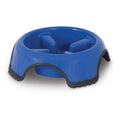Aspen Pet Skid Stop Slow Feeder Dog Bowl