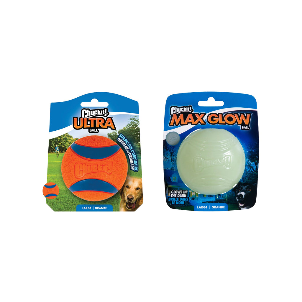 Chuckit! Day & Night Ultra Ball Large 2 Pack