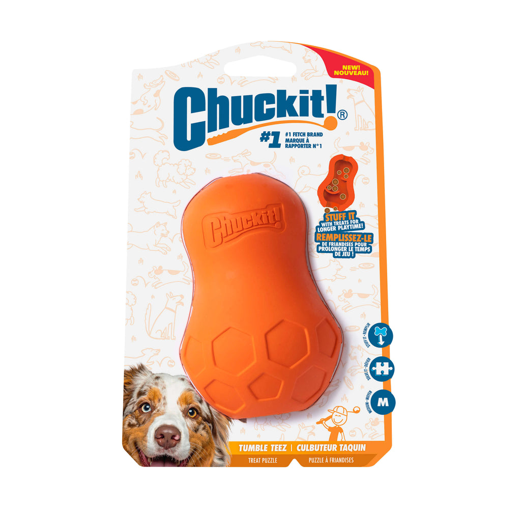 Chuckit! Tumble Teez Dog Treat Puzzle Toy