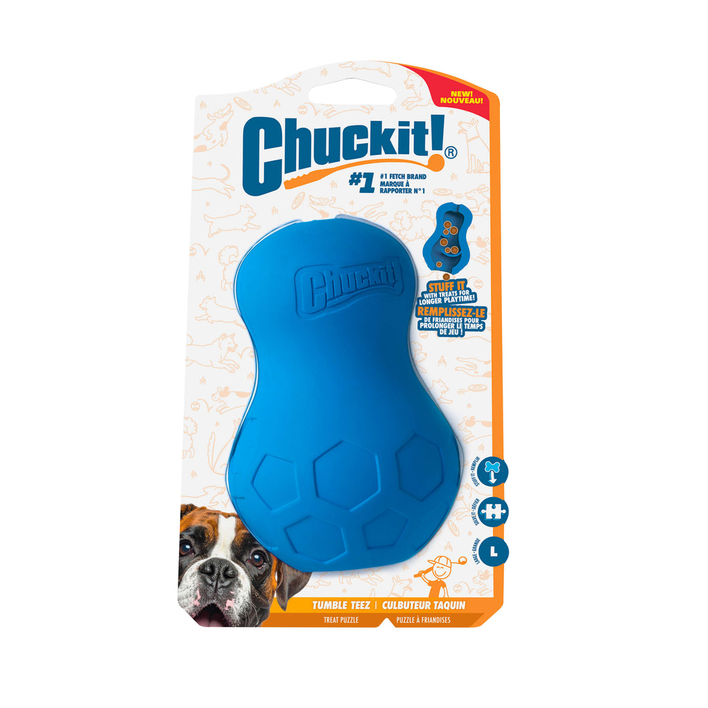 Chuckit! Tumble Teez Dog Treat Puzzle Toy