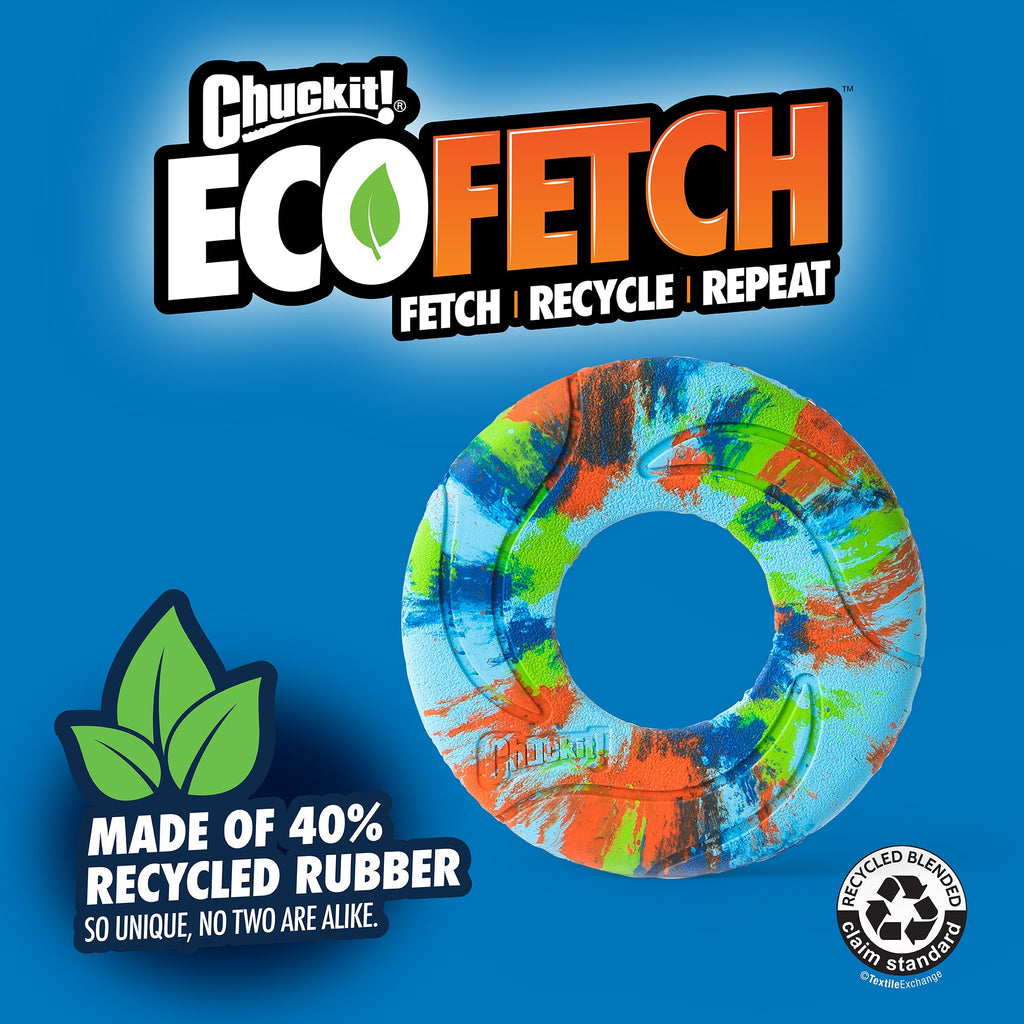 Chuckit! EcoFetch Recycled Rubber Flyer