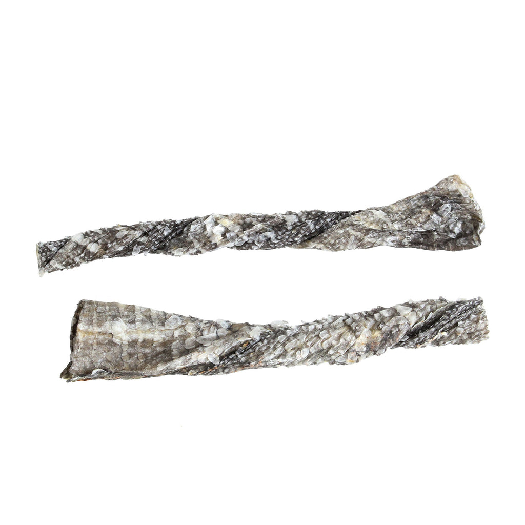 Wild Eats Cod Skin Twist Dog Treats, Chew