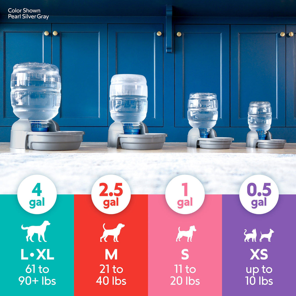 Petmate Replendish Pet Waterer With Microban