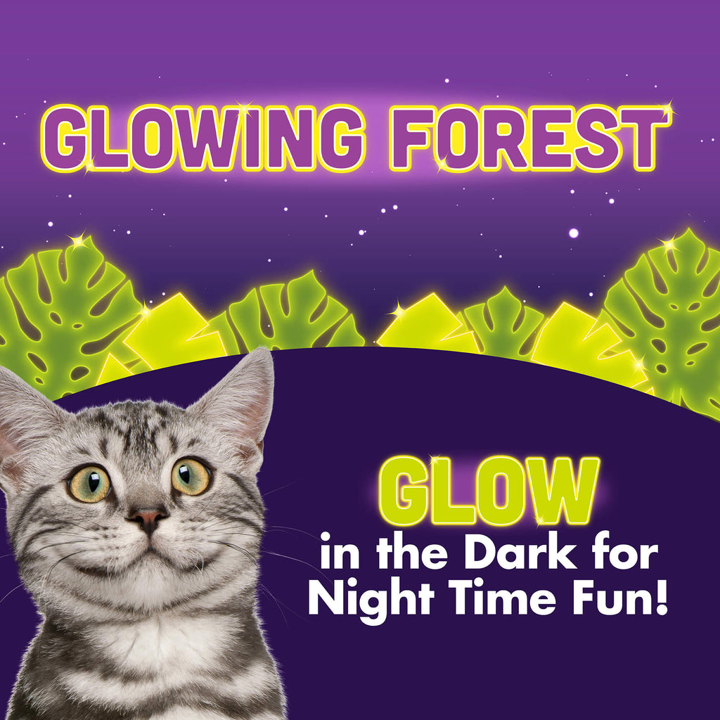 Quirky Kitty Glow Worm Kicker – Catnip & Silvervine Cat Toy That Glows at Night
