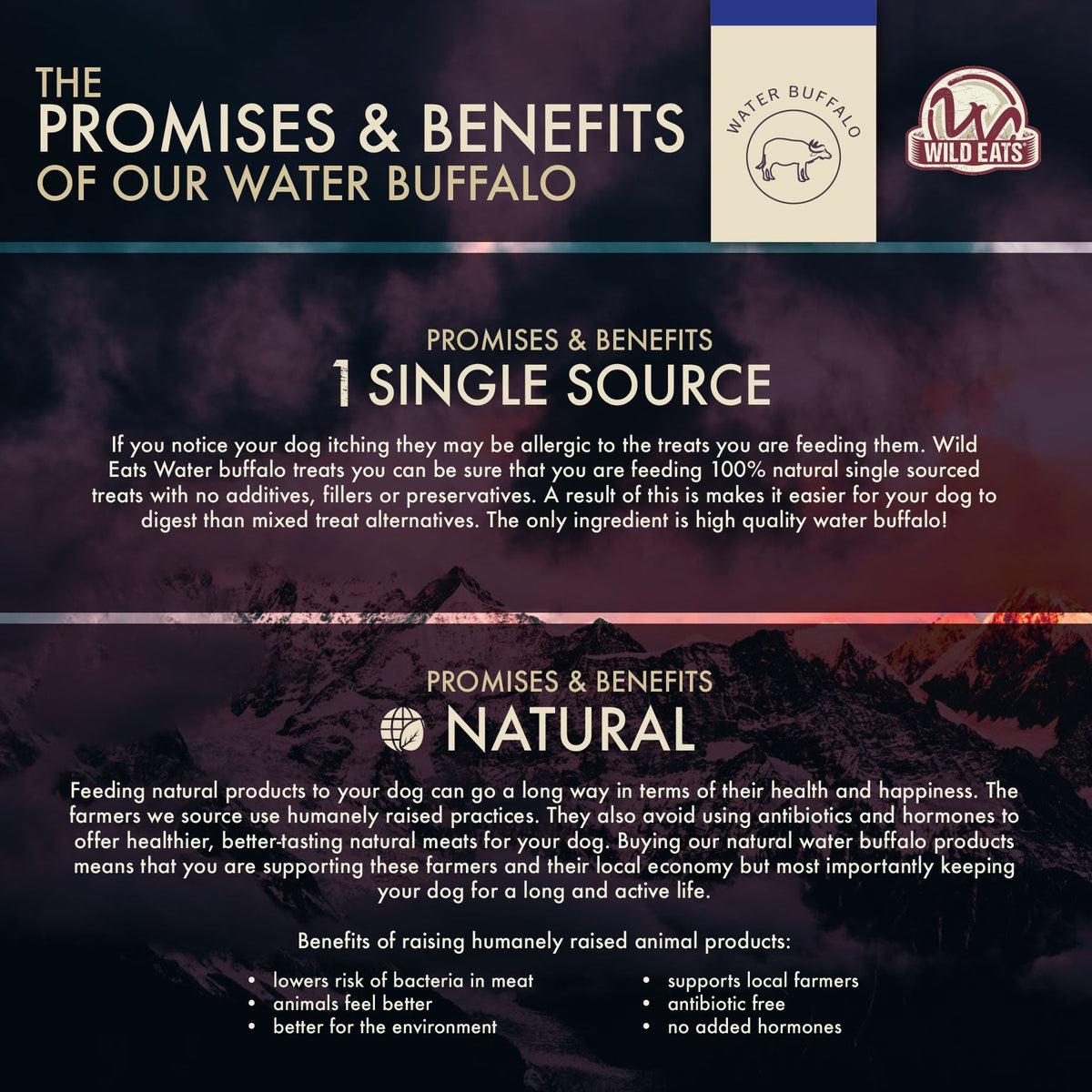 Wild Eats Water Buffalo Jerky